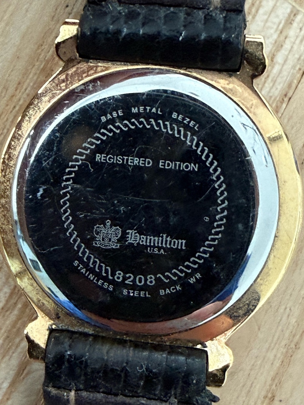 Hamilton Registered Edition Vintage Rare Ladies Watch White Dial Hold Case - Picture 9 of 13